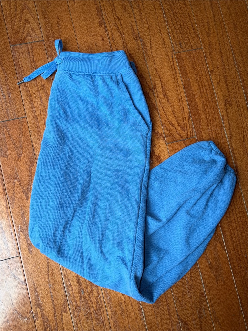 Aerie Light Blue Terry Joggers Small Cozy Lounge Sweatpants